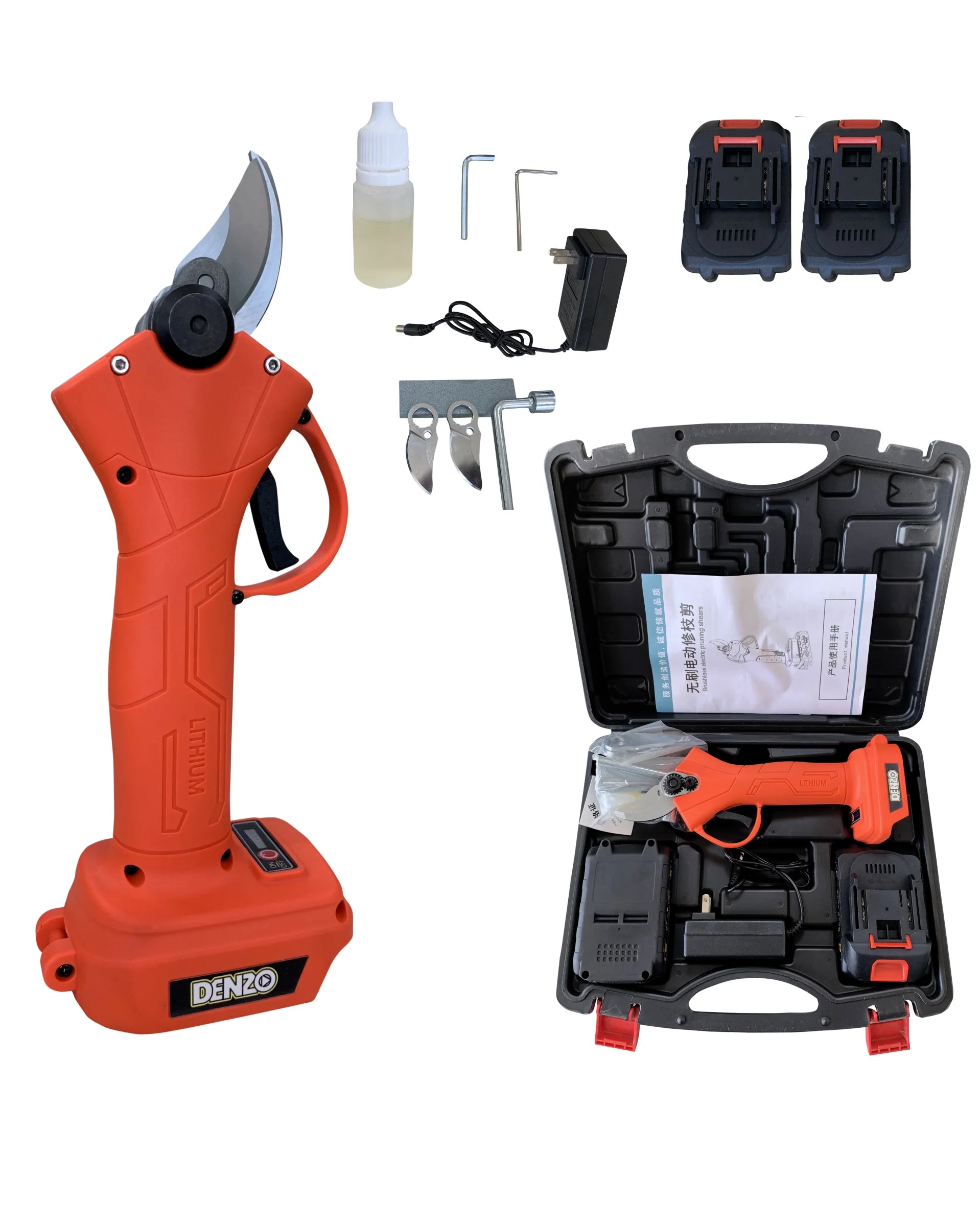 ELECTRIC SCISSOR WITH BATTERY